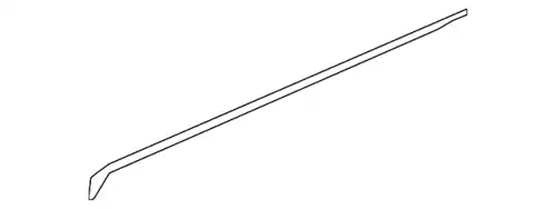 Уплотнитель двери NISSAN 80835-3TA0A