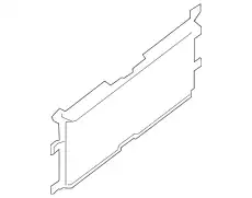 SEAL-RADIATOR 21496-3NF0B NISSAN