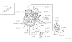 Поддон картера двигателя NISSAN 31390-80X01