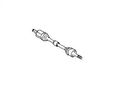 SHAFT ASSY-FRONT DRIVE,LH 39101-4BB0B NISSAN