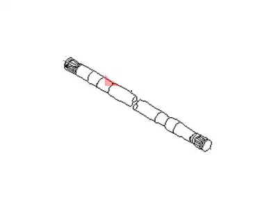SHAFT-REAR DRIV 39704-70A50 NISSAN