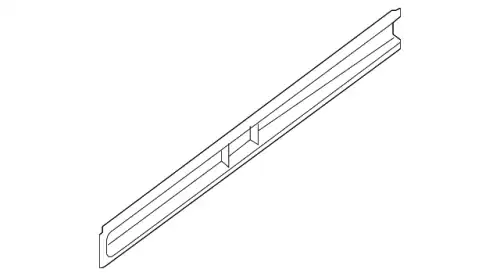 SILL INNER LH G6451-ZN5MA NISSAN