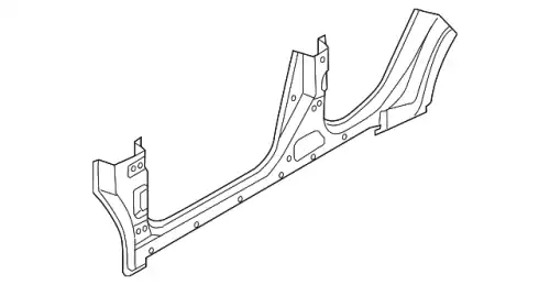 SILL OUTER RH G6410-1KEMA NISSAN