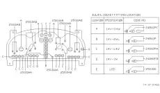 SOCKET & BULB A 24860-3J100 NISSAN