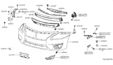 SPACER 62257-9HS0A NISSAN