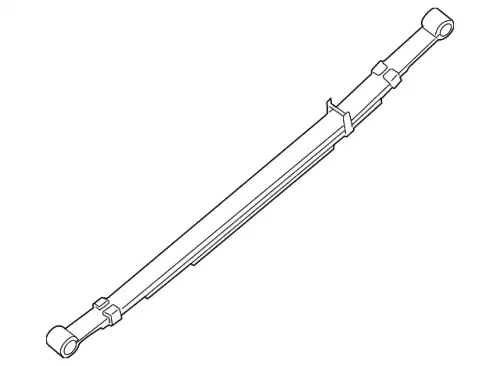 SPRING ASSY LEAF, REAR 550209JJ6B NISSAN