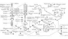 SPRING-REAR SUS 55020-50Y02 NISSAN