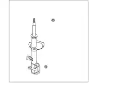 STRUT KIT FR LH E4303-4BA1D NISSAN