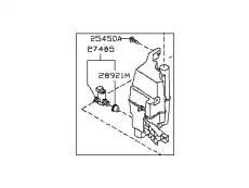 TANK ASSY-WINDSHIELD WASHER 289105HK0A NISSAN