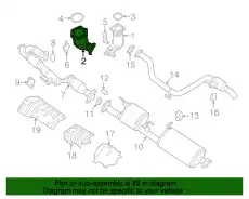 THREE WAY CATALYST 208A39PG0A NISSAN