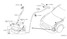 TANK ASSY-WINDS 28910-JF00A NISSAN