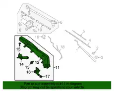 TANK ASSY-WINDS 28910-EA800 NISSAN