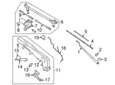 TANK ASSY-WINDS 28910-EA800 NISSAN