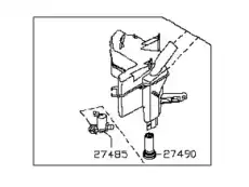 TANK ASSY-WINDSHIELD WASHER 28910-5AA0A NISSAN