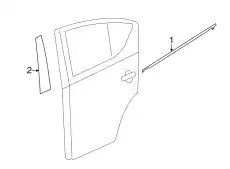 Ручка двери NISSAN 82817-3BA0A