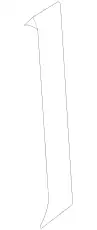 TAPE-REAR DOOR 82819-1FA0A NISSAN