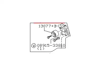 TENSN BELT 13070-45V02 NISSAN