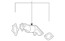THREE WAY CATAL B0HB2-JF00A NISSAN