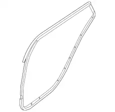 Уплотнитель двери NISSAN 828304AF2A