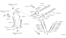 VALVE-EXHAUST 13202-5M000 NISSAN