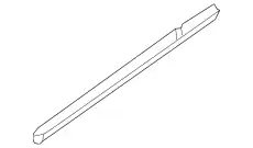 Уплотнитель двери NISSAN 82835-4RA0A