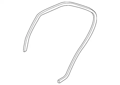 WELT-BODY SIDE 76923-9N00A NISSAN