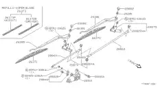 Щетка стеклоочистителя 28890-61S10 NISSAN