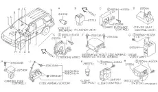 WIRE-STEERING B5554-5L391 NISSAN