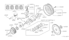 ВКЛАДЫШИ 12208-01M00 NISSAN
