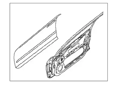 Дверь HMA0A-1AAAA NISSAN