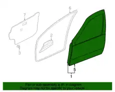 ДВЕРЬ H0101-0W0CM NISSAN
