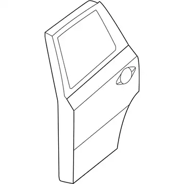 DOOR ASSY 82101-3KA0A NISSAN