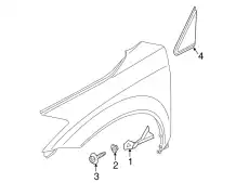  ДВЕРИ УГОЛОК NISSAN 96318-CA000