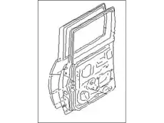DOOR ASSY H210A4CAMA NISSAN