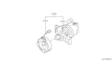 КОМПРЕССОР КОНДИЦИОНЕРА 92610-CJ60C NISSAN
