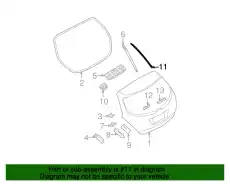 Уплотнитель двери NISSAN 90823-CA010