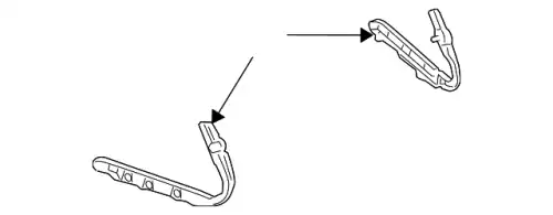 85220-JM000 BRACKET-BUMPER NISSAN