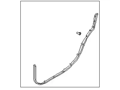 Уплотнитель двери NISSAN 82831-CB00B