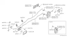 Ручка двери NISSAN 82605-D4010