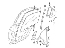 НАПРАВЛЯЮЩАЯ 82222-8J000 NISSAN