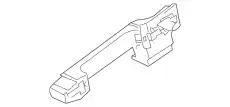Ручка двери NISSAN 80610-ZC01A
