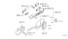 Ручка двери NISSAN 80610-CA01A