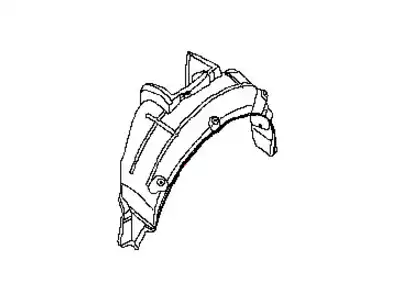 Подкрылок NISSAN 76749-JA000