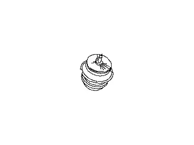 INSULATOR, ENGINE MOUNTING 112204GA0A NISSAN