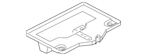 КРОНШТЕЙН 64866-AL51A NISSAN