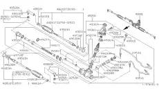 НАБОР УПЛОТНИТЕЛЕЙ 49277-16E10 NISSAN