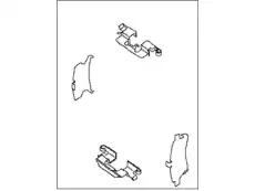 Тормозные колодки дисковые NISSAN 44080-65E27
