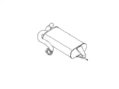 EXHAUST PIPE ASSY 20100CK000 NISSAN