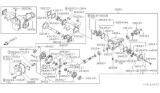 КОЛЬЦО УПЛОТНИТЕЛЬНОЕ ДИФФЕРЕНЦИАЛА 38343-21010 NISSAN