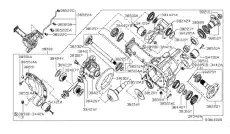 ПОДШИПНИК 38120-8S111 NISSAN